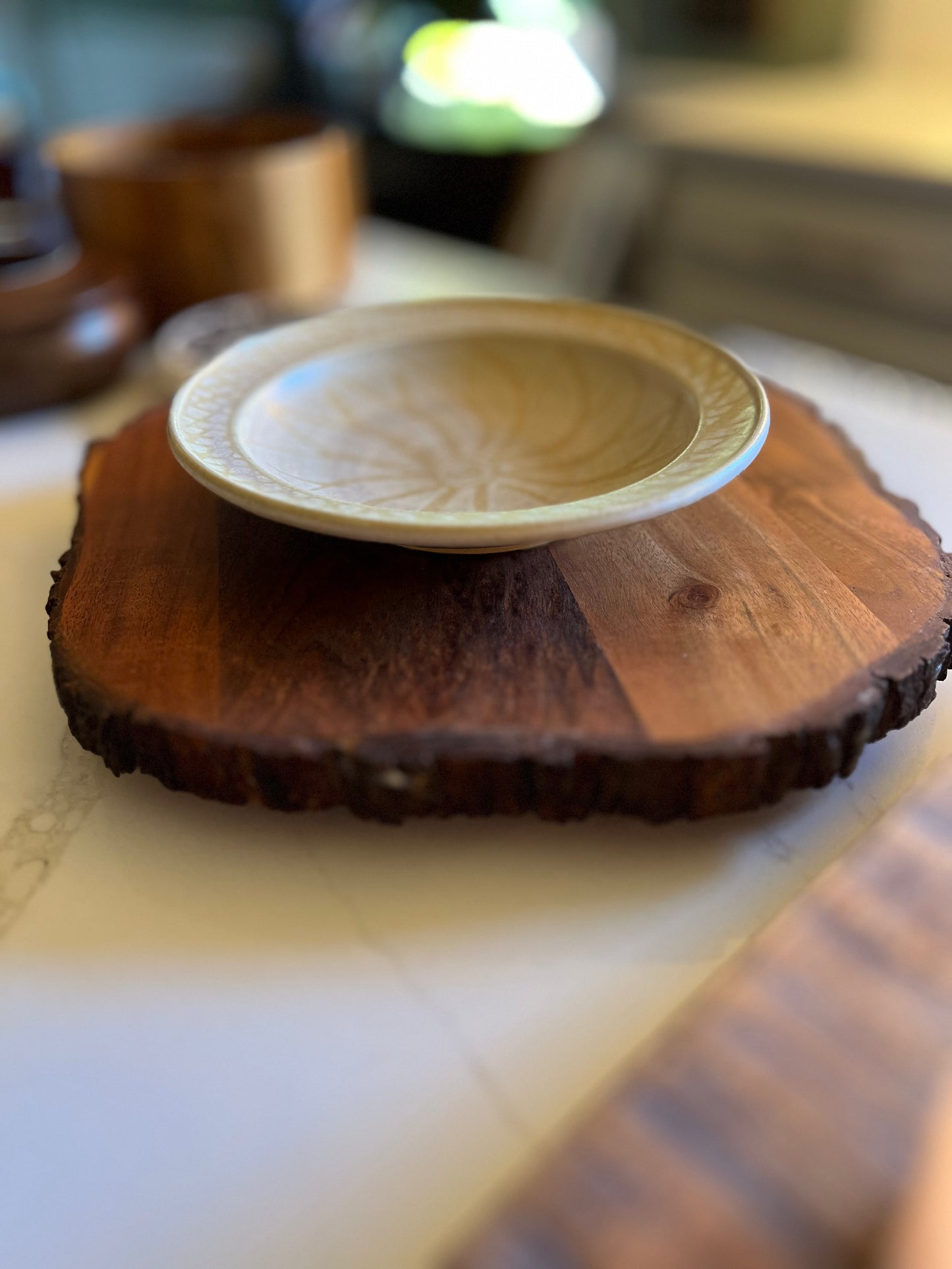 Crofton Live Edge Wooden Tray