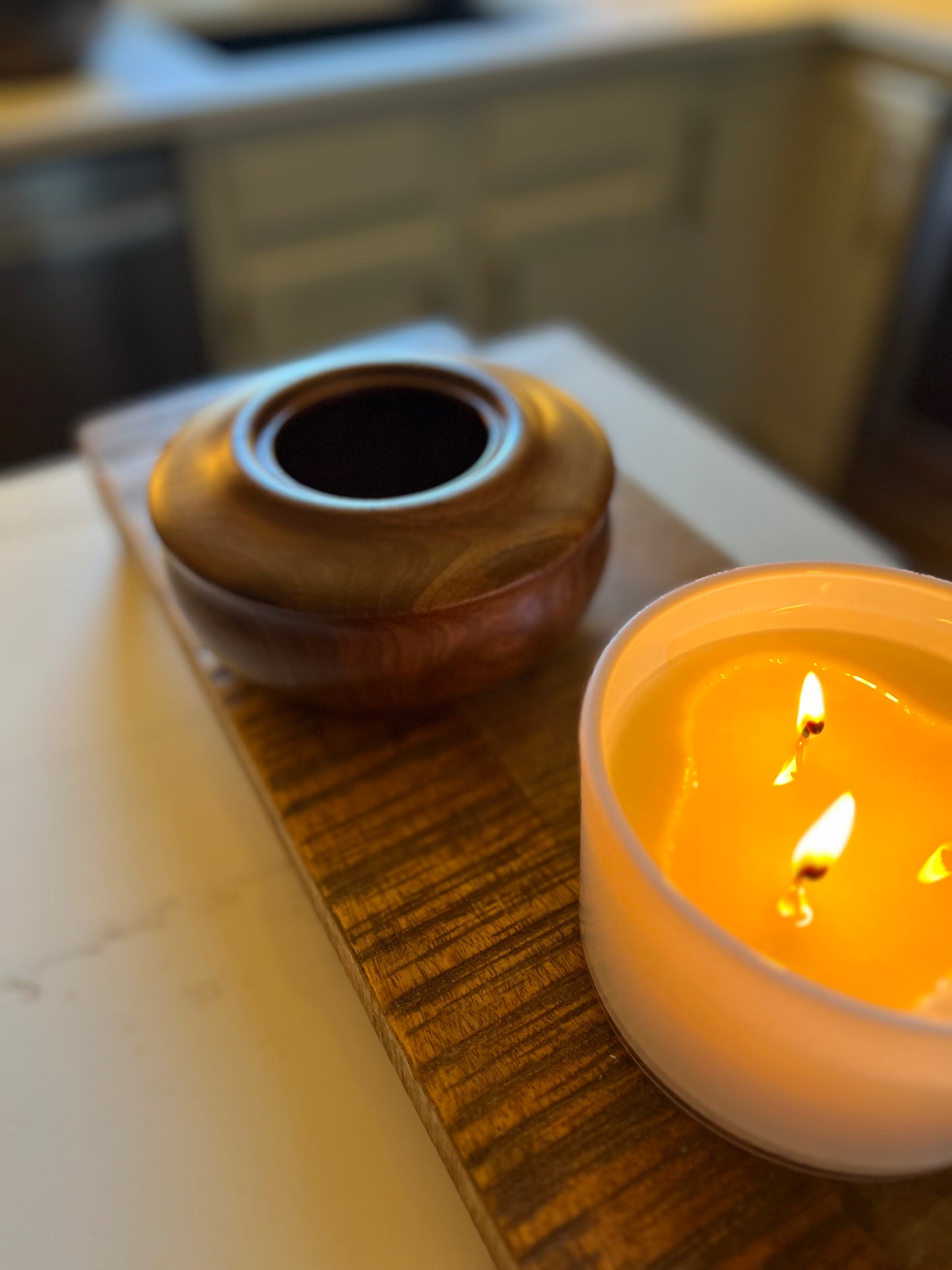 Vintage Hand-Crafted Wooden Bowl by Rob Gilbert
