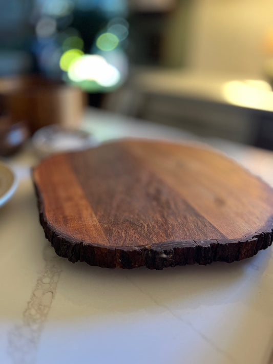 Crofton Live Edge Wooden Tray