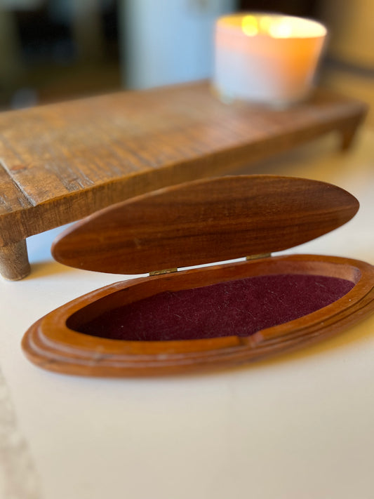 Vintage Art Deco Wooden Box