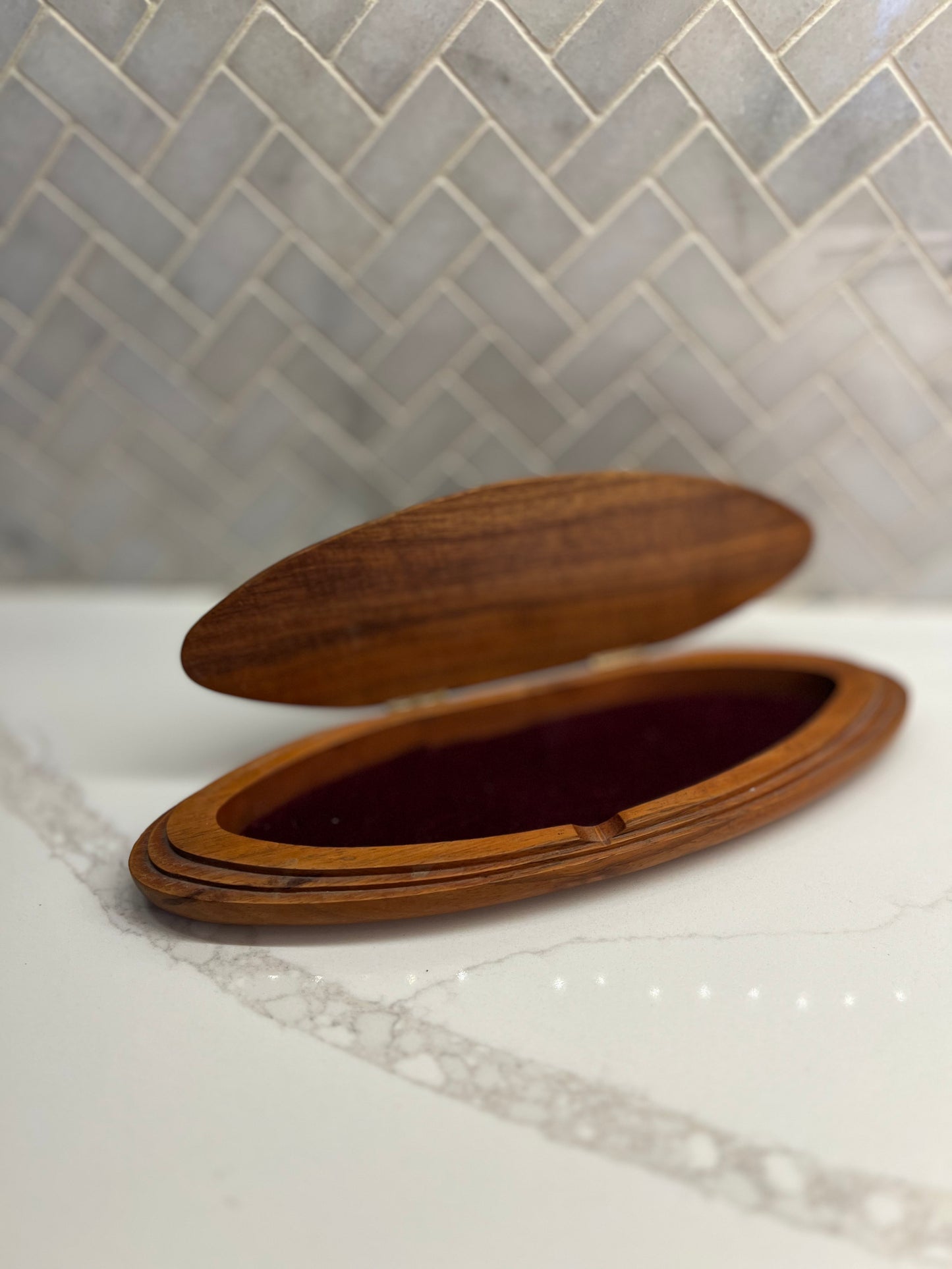 Vintage Art Deco Wooden Box