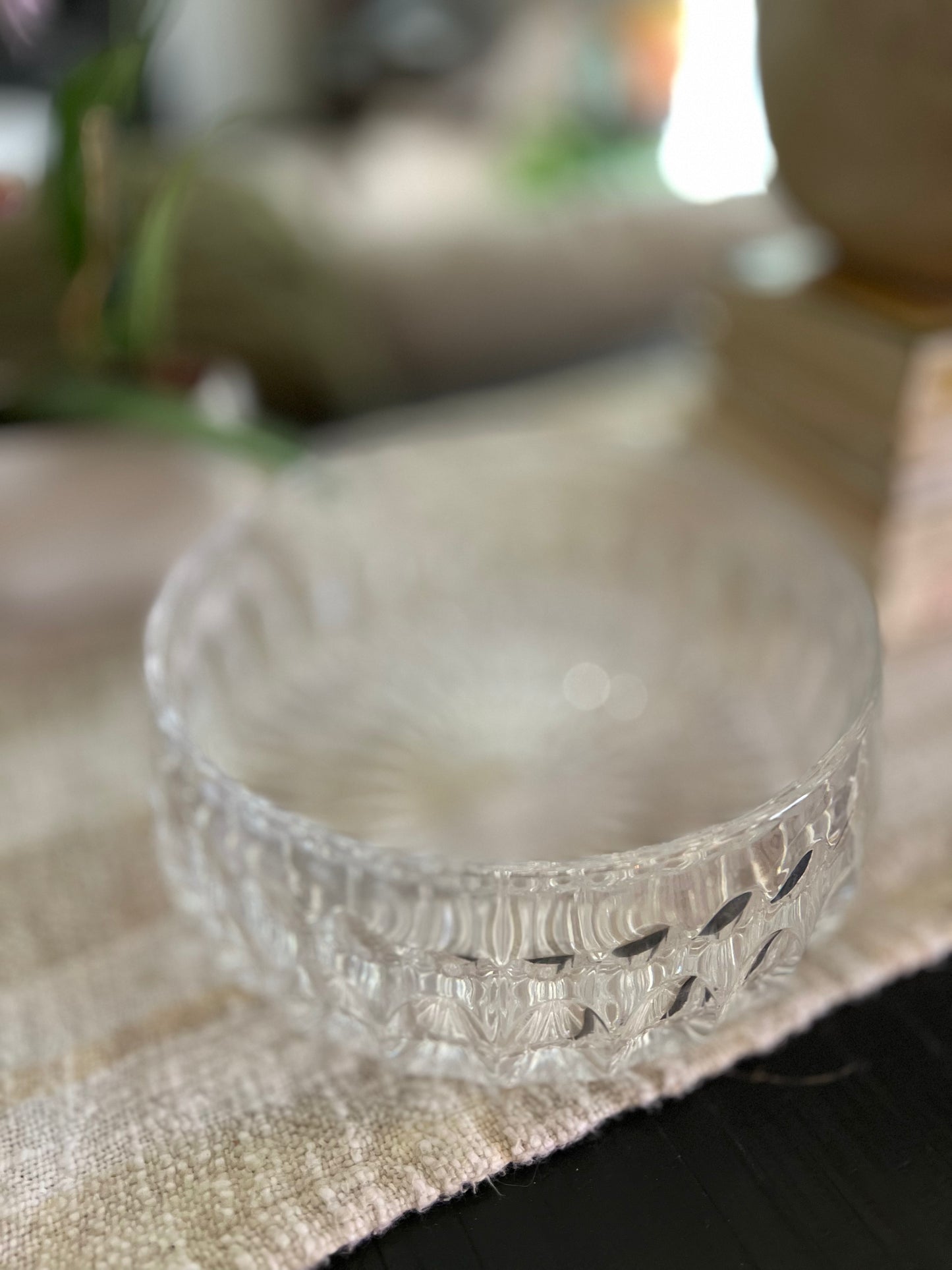 Vintage Gorham Crystal Bowl