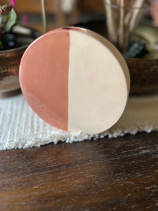 Modern Style Round Ceramic Vase