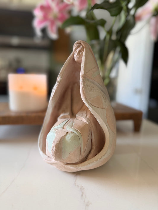 Southwestern Pottery Land Guardian Figurine (Made in Mexico)